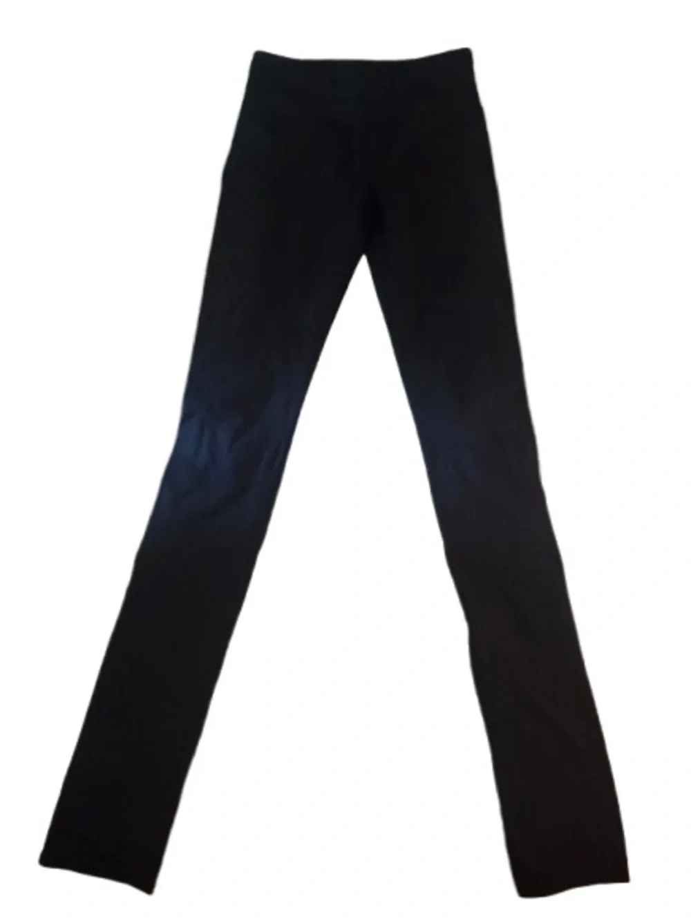 lululemon athletica Black High-Waist Leggings with Reflective Logo